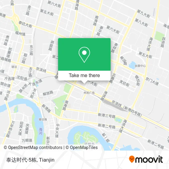 泰达时代-5栋 map