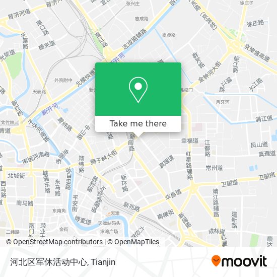 河北区军休活动中心 map
