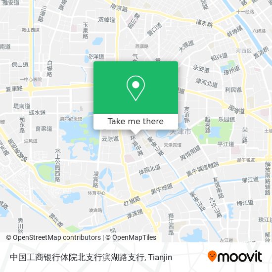 中国工商银行体院北支行滨湖路支行 map