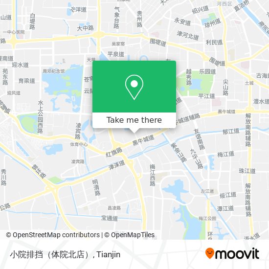 小院排挡（体院北店） map