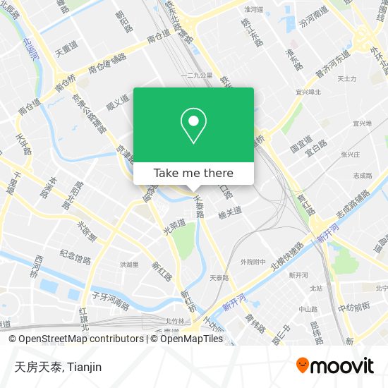 天房天泰 map