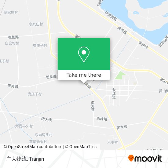 广大物流 map