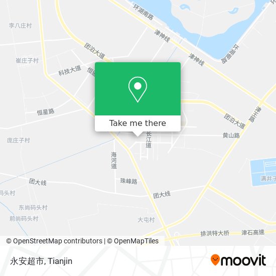 永安超市 map
