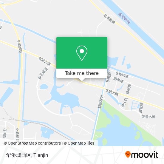 华侨城西区 map