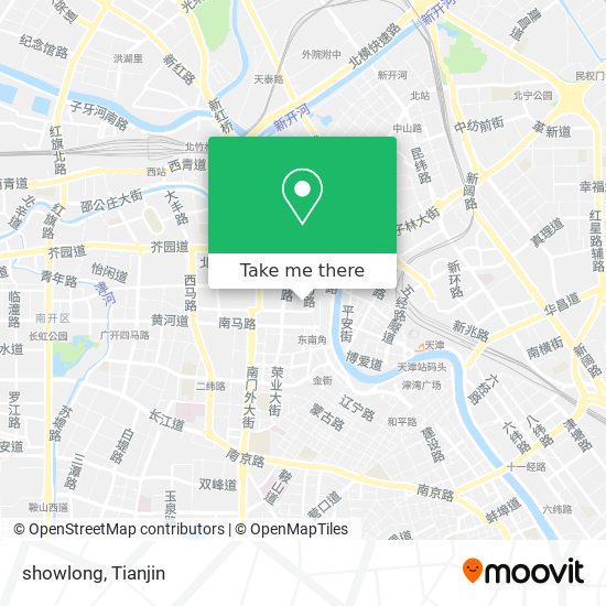 showlong map