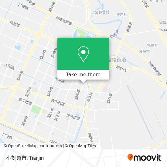 小刘超市 map