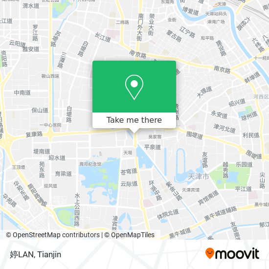 婷LAN map