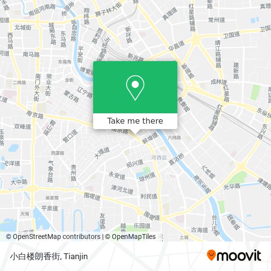 小白楼朗香街 map
