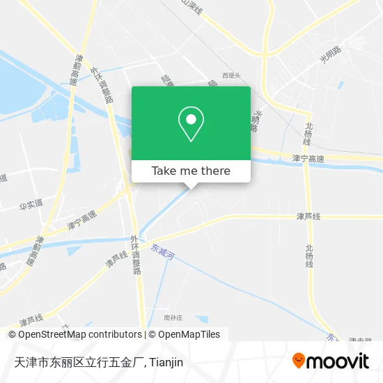 天津市东丽区立行五金厂 map