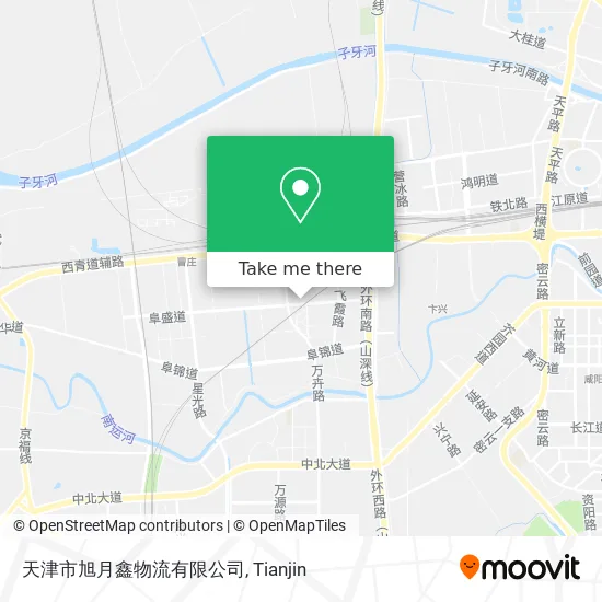 天津市旭月鑫物流有限公司 map