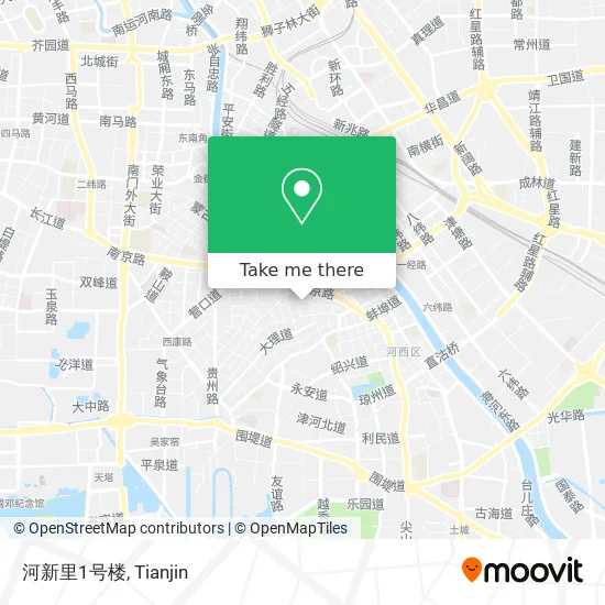 河新里1号楼 map