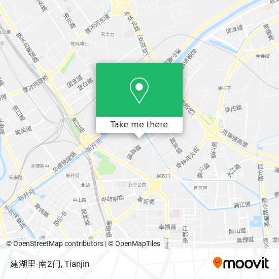 建湖里-南2门 map