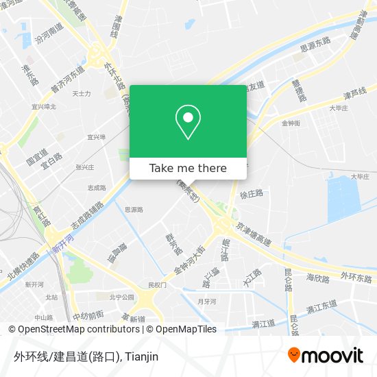 外环线/建昌道(路口) map