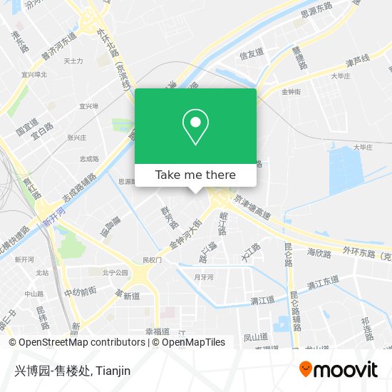 兴博园-售楼处 map