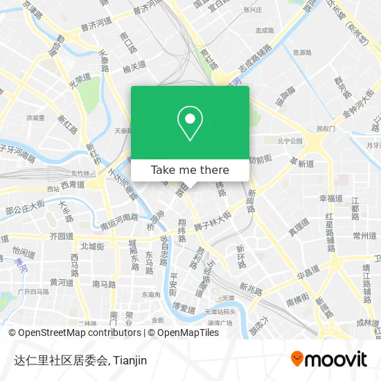 达仁里社区居委会 map