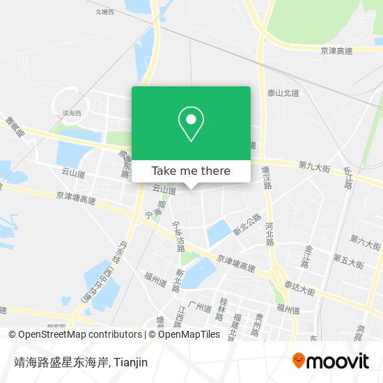 靖海路盛星东海岸 map