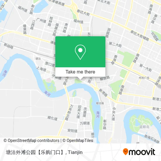 塘沽外滩公园【乐购门口】 map