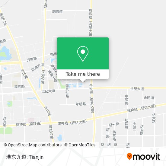 港东九道 map