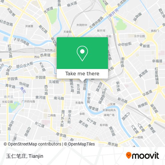 玉仁笔庄 map
