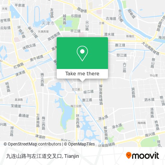 九连山路与左江道交叉口 map