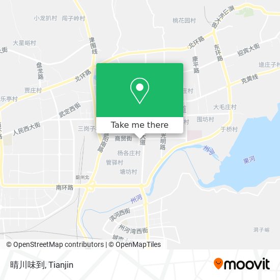 晴川味到 map