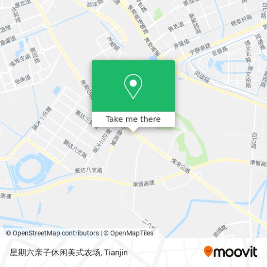 星期六亲子休闲美式农场 map