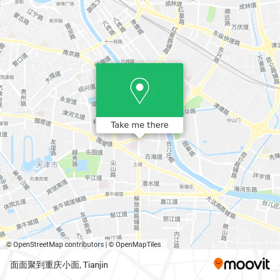面面聚到重庆小面 map