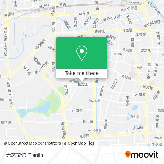 无茗菜馆 map