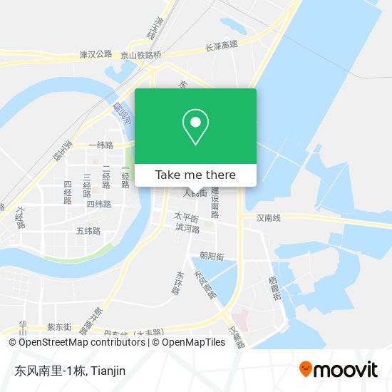 东风南里-1栋 map