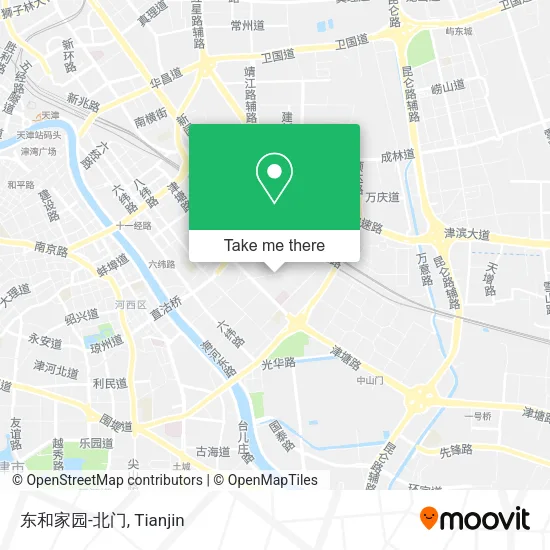 东和家园-北门 map