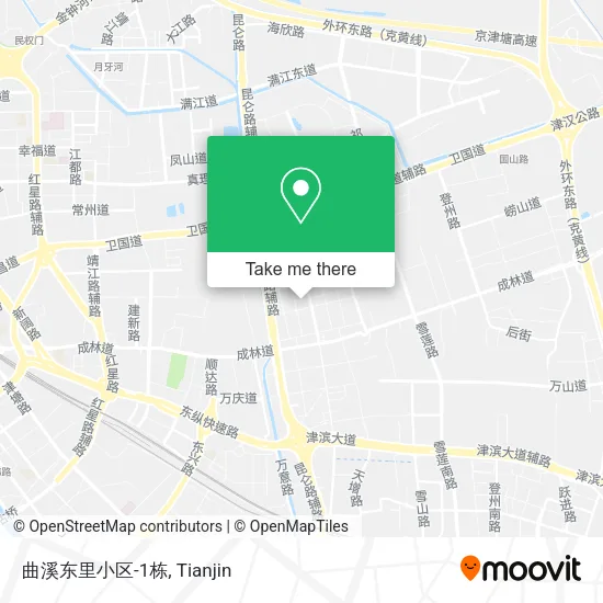 曲溪东里小区-1栋 map