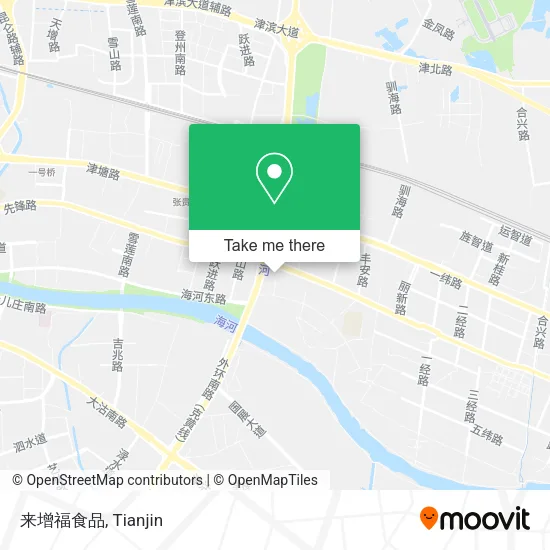 来增福食品 map