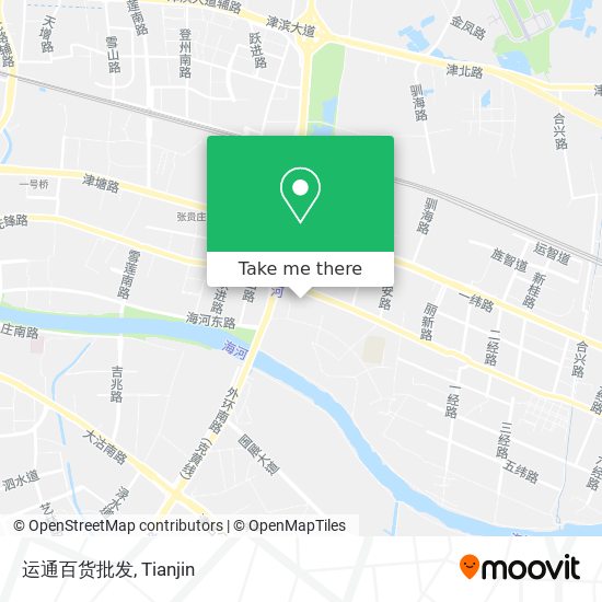 运通百货批发 map