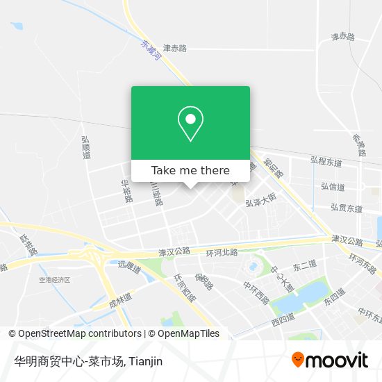 华明商贸中心-菜市场 map