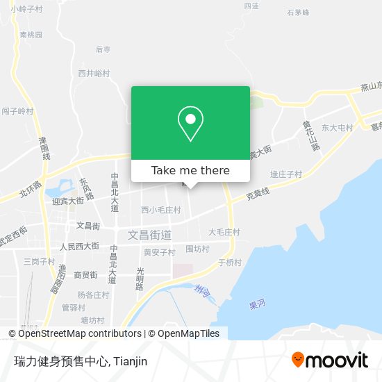 瑞力健身预售中心 map