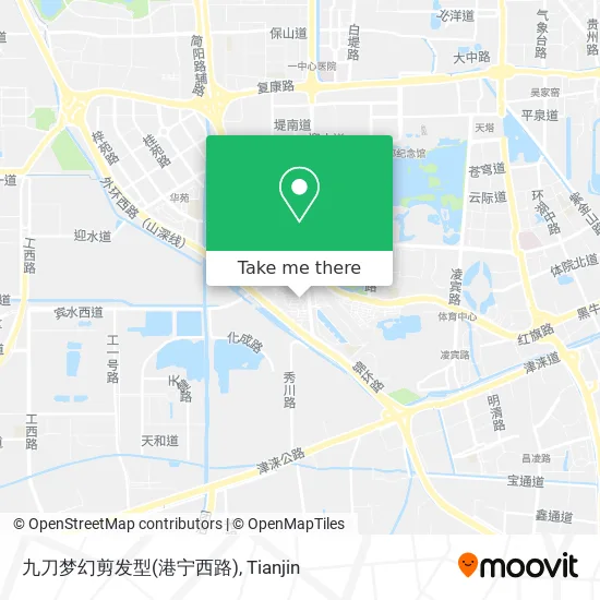 九刀梦幻剪发型(港宁西路) map
