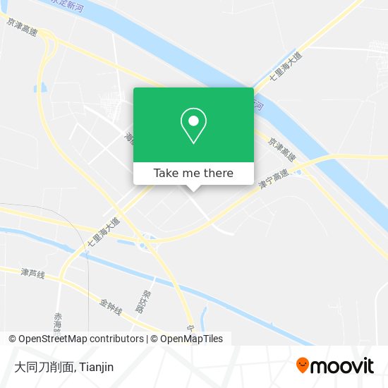 大同刀削面 map