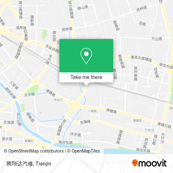 腾翔达汽修 map