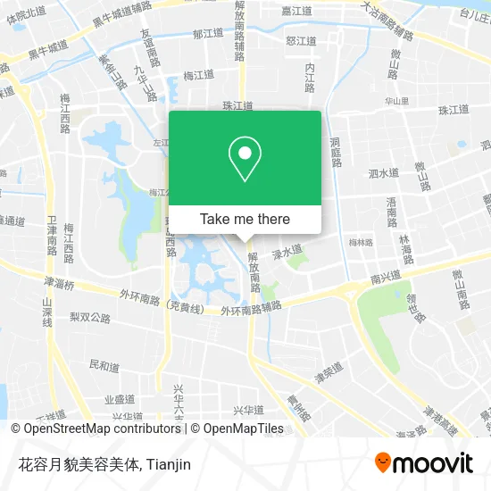 花容月貌美容美体 map
