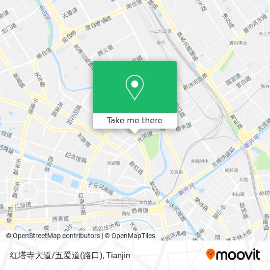 红塔寺大道/五爱道(路口) map
