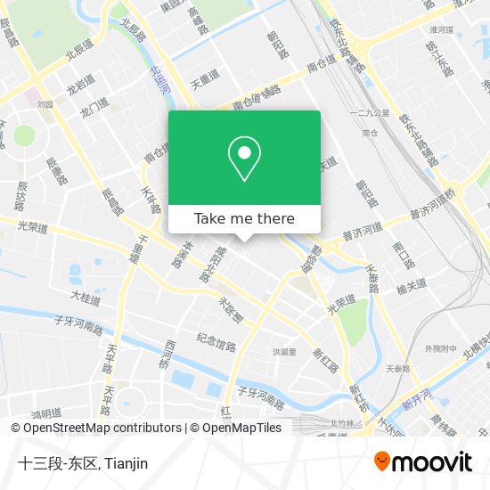 十三段-东区 map
