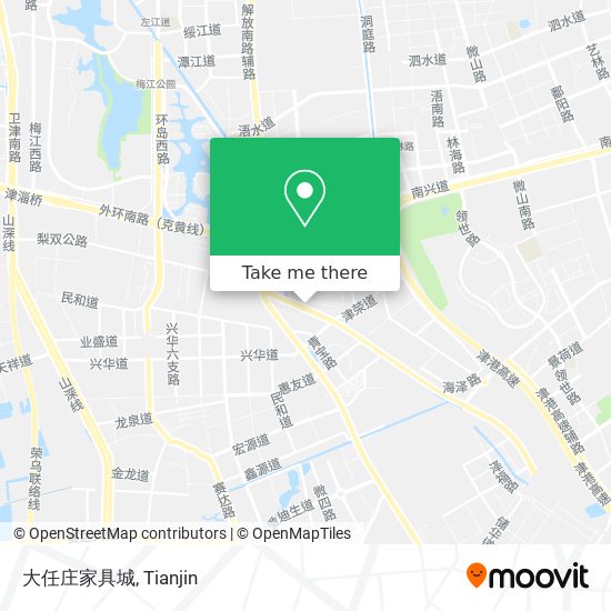 大任庄家具城 map