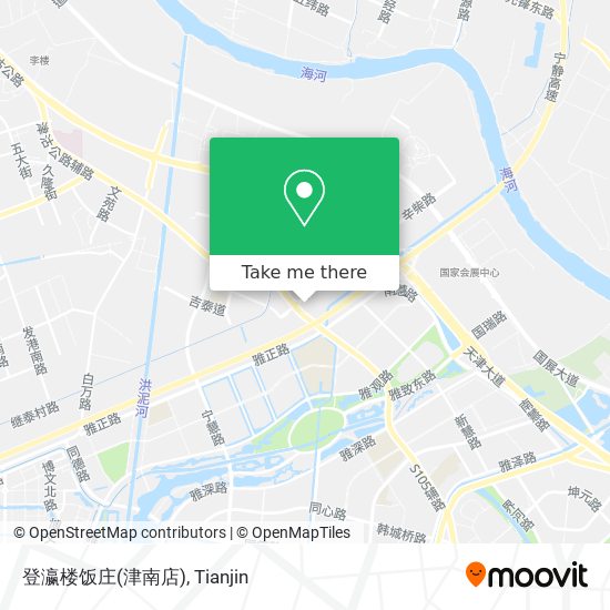 登瀛楼饭庄(津南店) map
