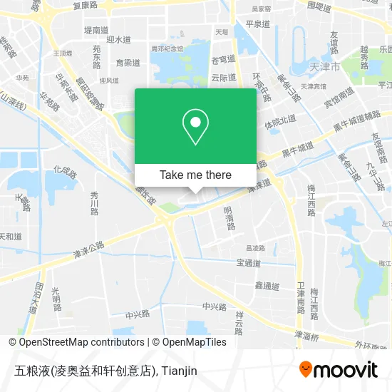 五粮液(凌奥益和轩创意店) map