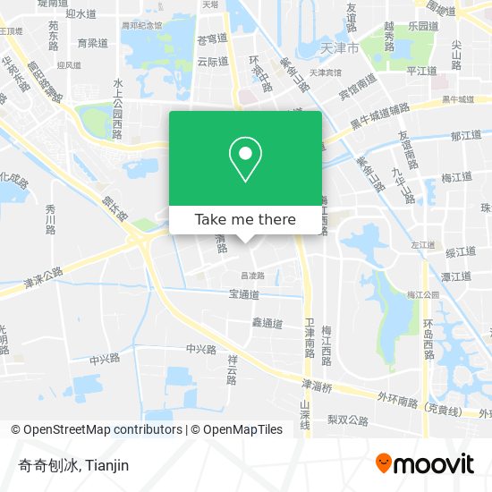 奇奇刨冰 map