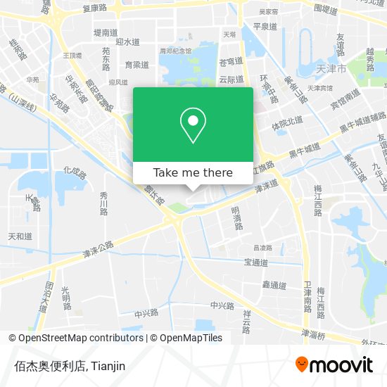 佰杰奥便利店 map
