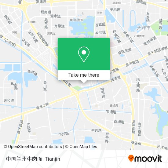 中国兰州牛肉面 map