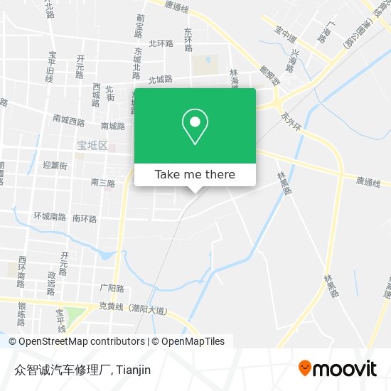 众智诚汽车修理厂 map
