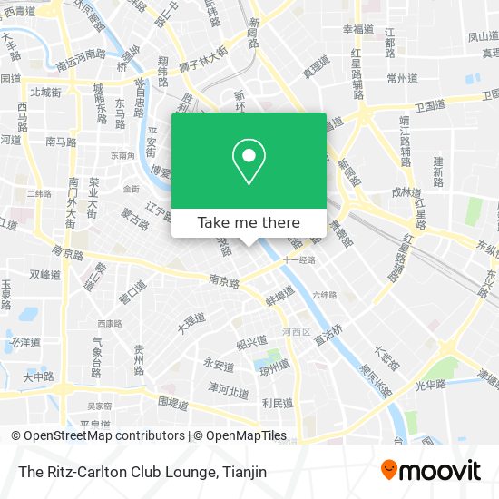 The Ritz-Carlton Club Lounge map