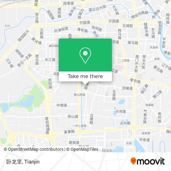 卧龙里 map